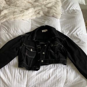 Pacsun Black Demin Jacket